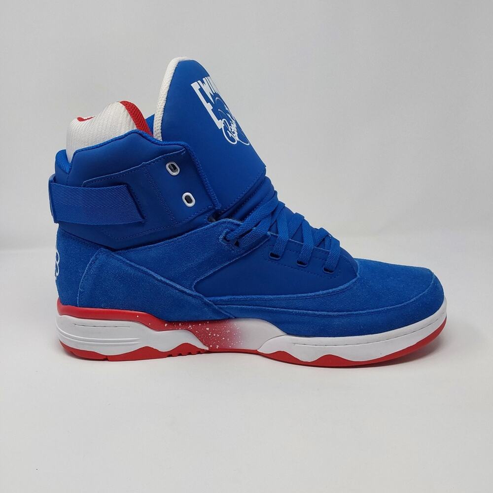 Ewing Athletics Patrick Ewing Montreal Blue Red White Size 16 Shoes - Picture 9 of 15